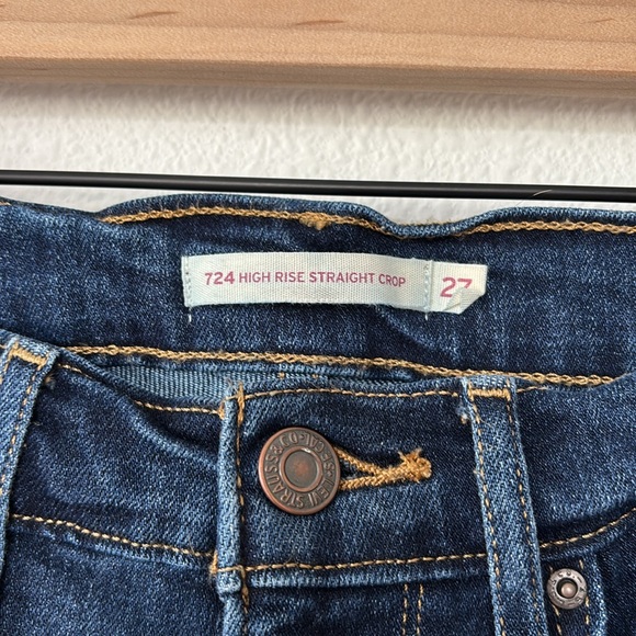 Levi’s 724 High Rise Straight Crop - Picture 4 of 7
